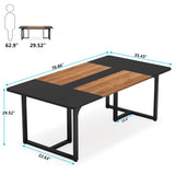 Escritorio mueble marca Tribesigns para oficina y homeoffice HOGA-XK00251