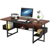 Escritorio mueble marca Tribesigns para oficina y homeoffice HOGA-XK00406