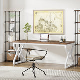 Escritorio mueble marca Tribesigns para oficina y homeoffice HOGA-XK00
