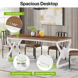 Escritorio mueble marca Tribesigns para oficina y homeoffice HOGA-XK00