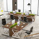 Escritorio mueble marca Tribesigns para oficina y homeoffice HOGA-XK00