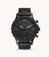 Reloj Fossil Nate de hombre correa de acero inoxidable
