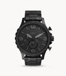 Reloj Fossil Nate de hombre correa de acero inoxidable