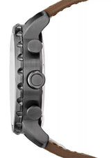 Reloj Fossil Nate de hombre correa de cuero 50 mm
