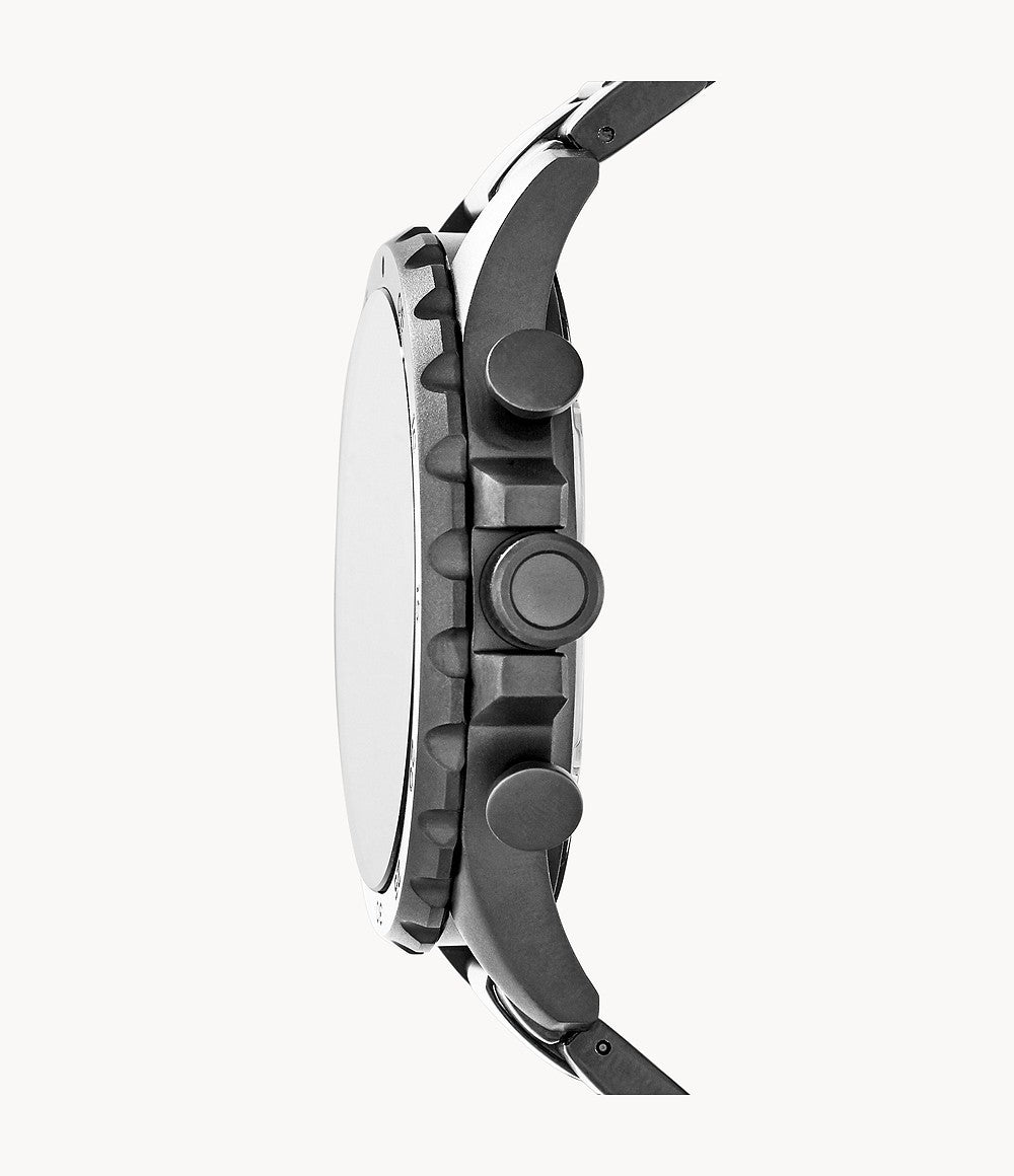 Reloj Fossil Nate de hombre correa de acero inoxidable