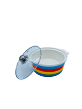 KL4847-1 Cacerola con tapa de vidrio Ceramica 22.6 cm