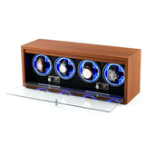 KS-002 Caja para 4 relojes con iluminación