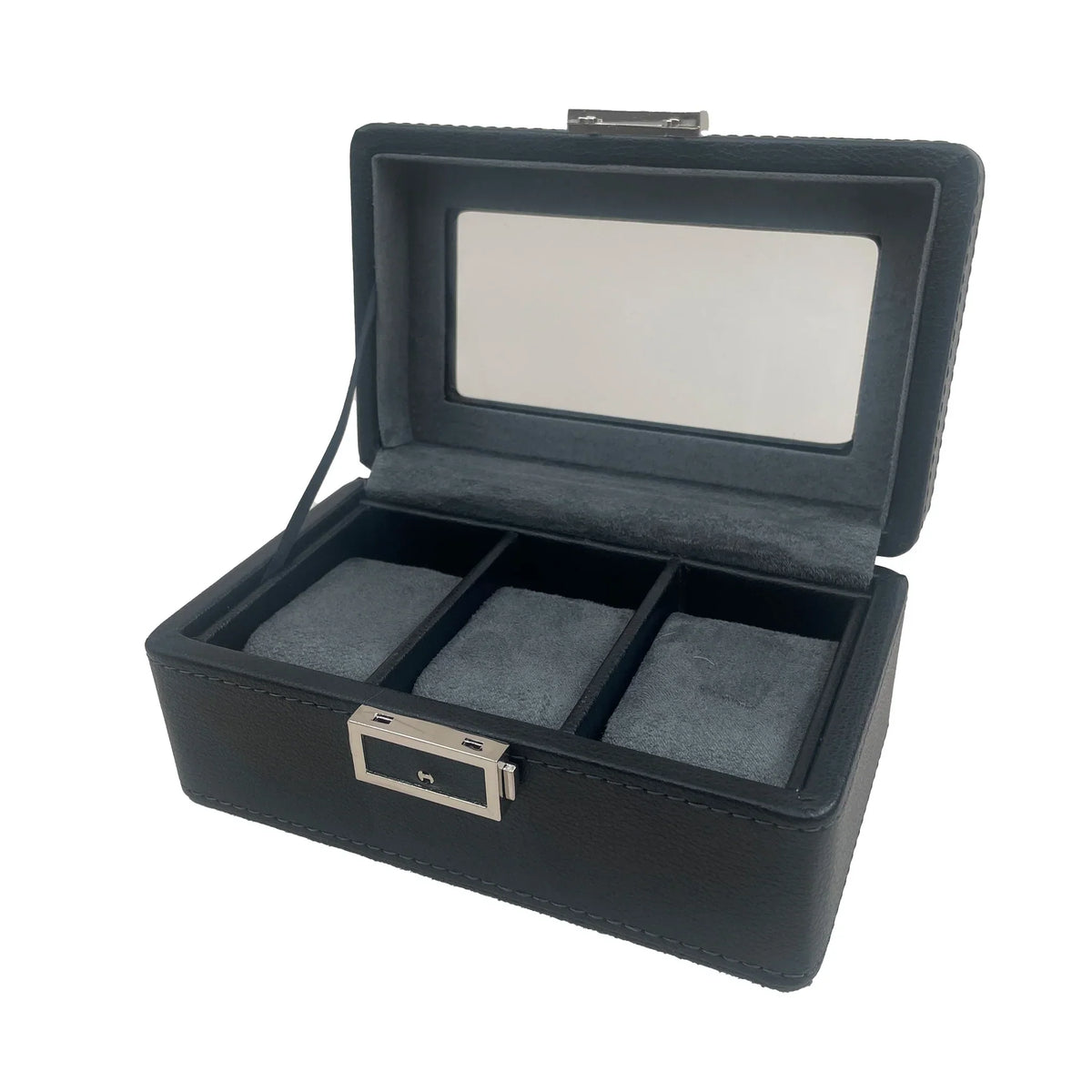 KS-008 Caja de 3 relojes de piel