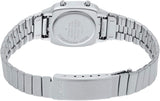 LA-670 Reloj Casio para Mujer Pulsera de Metal Digital Vintage Clásico