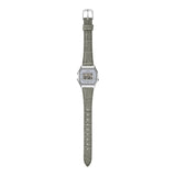 LA680WEL-1 Reloj Casio Vintage de dama banda de piel digital