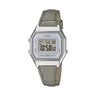LA680WEL-1 Reloj Casio Vintage de dama banda de piel digital