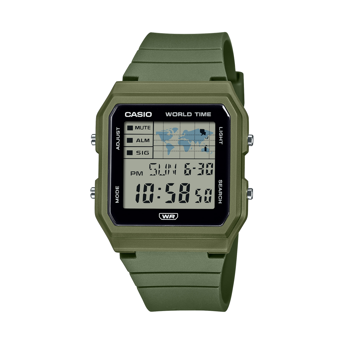 LF-30W Reloj Casio Unisex pulsera de resina 37 mm digital