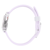 LK390 Reloj Swatch Ultraviolet de mujer pulsera de caucho
