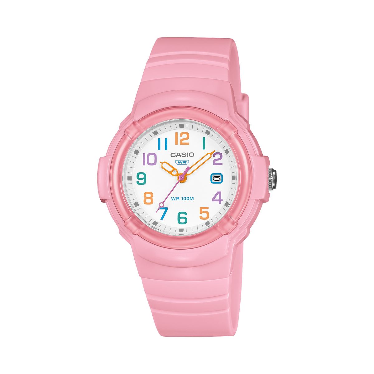 LX-800H Reloj Casio de dama correa de caucho