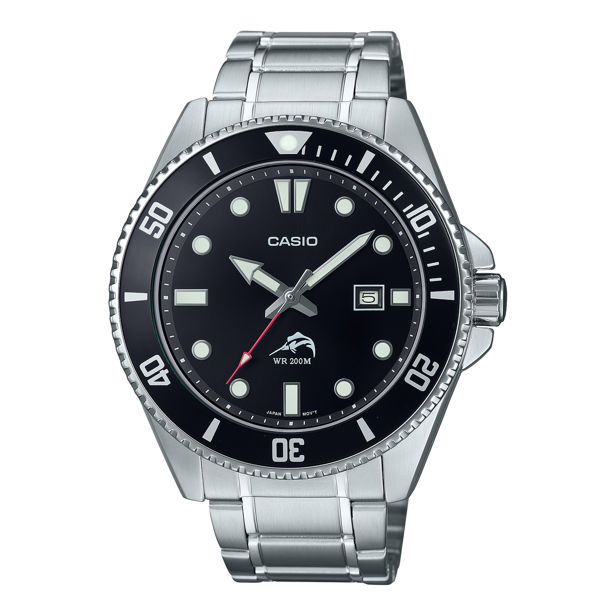 MDV-106 Casio Marlin de hombre pulsera de metal