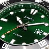 MDV-107 Casio Reloj para Hombre Pulsera de Metal Análogo