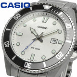 MDV-107 Casio Reloj para Hombre Pulsera de Metal Análogo