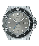 MDV-107 Casio Reloj para Hombre Pulsera de Metal Análogo