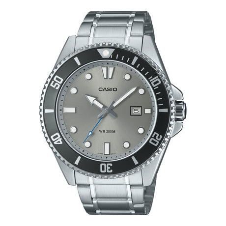 MDV-107 Casio Reloj para Hombre Pulsera de Metal Análogo