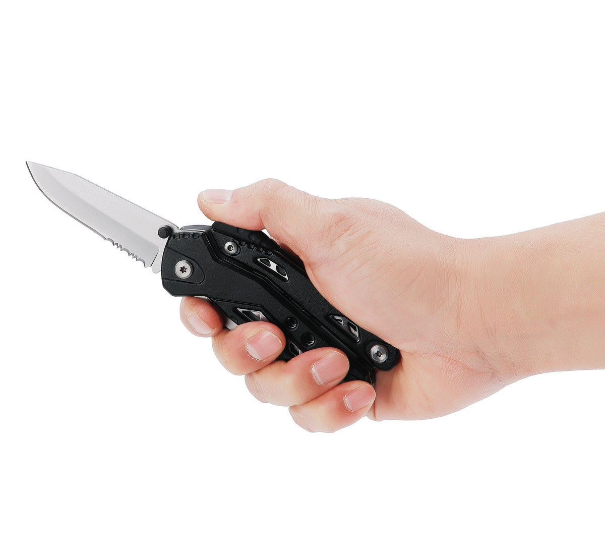 Navaja Multiherramientas Marca Traveler Modelo MQ034G con Estuche