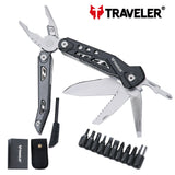 Navaja Multiherramientas Marca Traveler Modelo MQ034G con Estuche