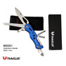 Navaja Multiuso Marca Traveler 12 en 1 Modelo MS001G Agarrador de Aluminio