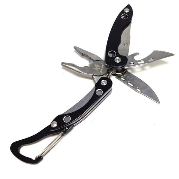 Navaja Multiuso Marca Traveler Agarre de Aluminio Modelo MT821