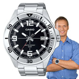 MTC-100G Reloj Casio para caballero pulsera de metal