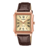 MTP-B190 Reloj Casio de hombre pulsera de cuero 41 mm