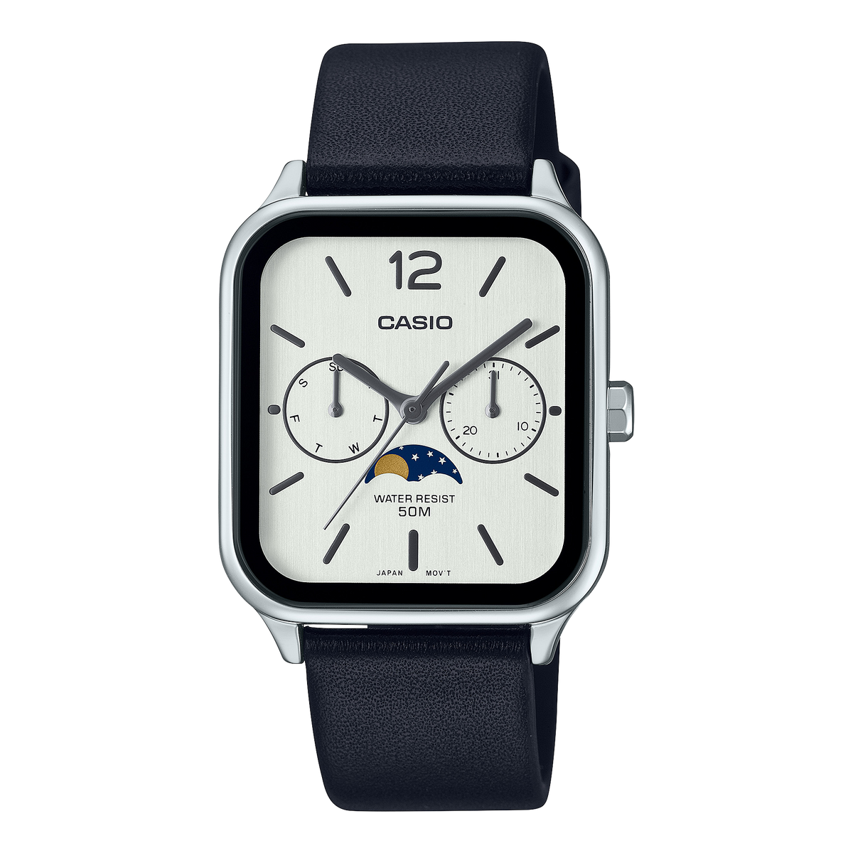 MTP-M305L  Reloj Casio para hombre pulsera de cuero