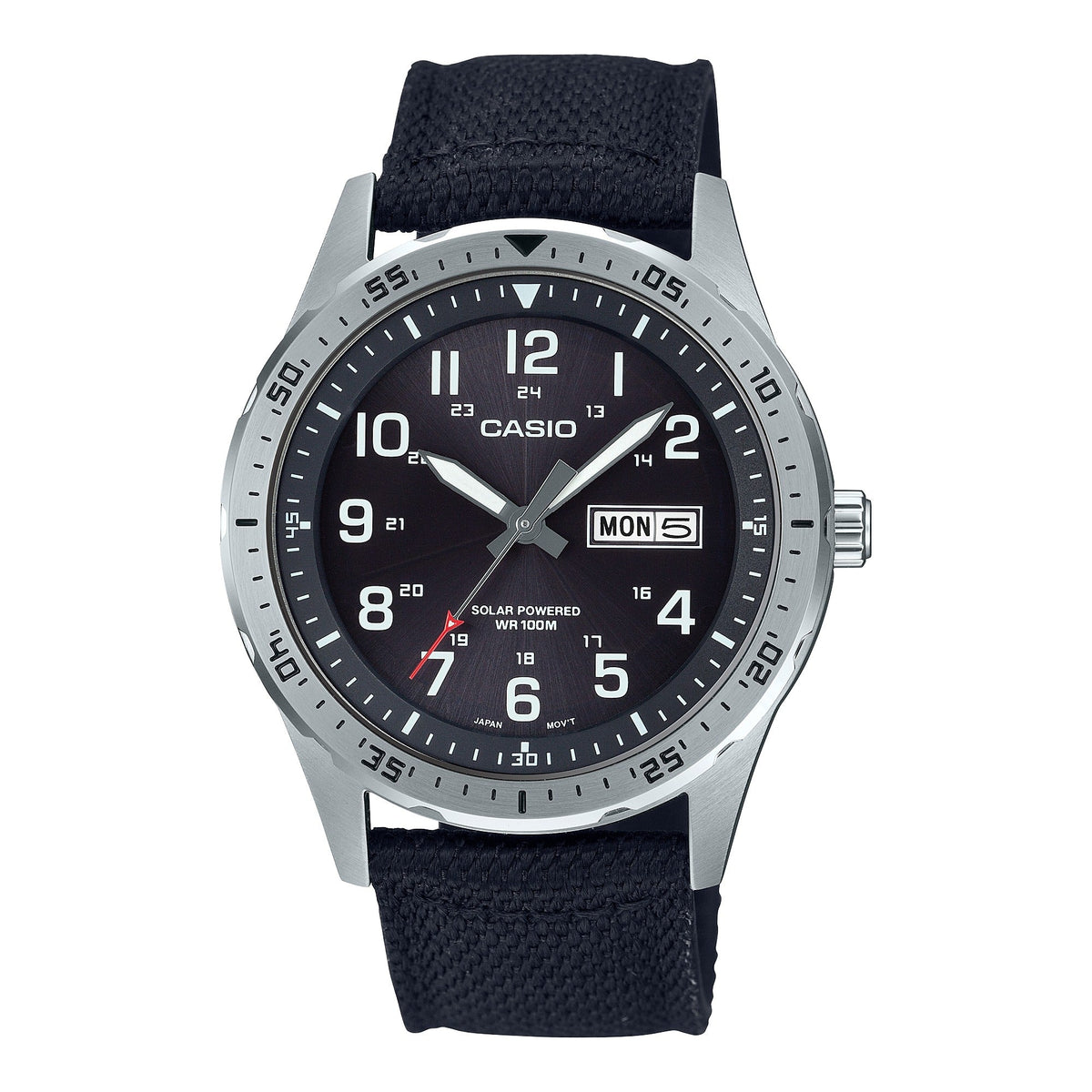 MTP-S120 Reloj Casio de hombre pulsera de tela 49 mm