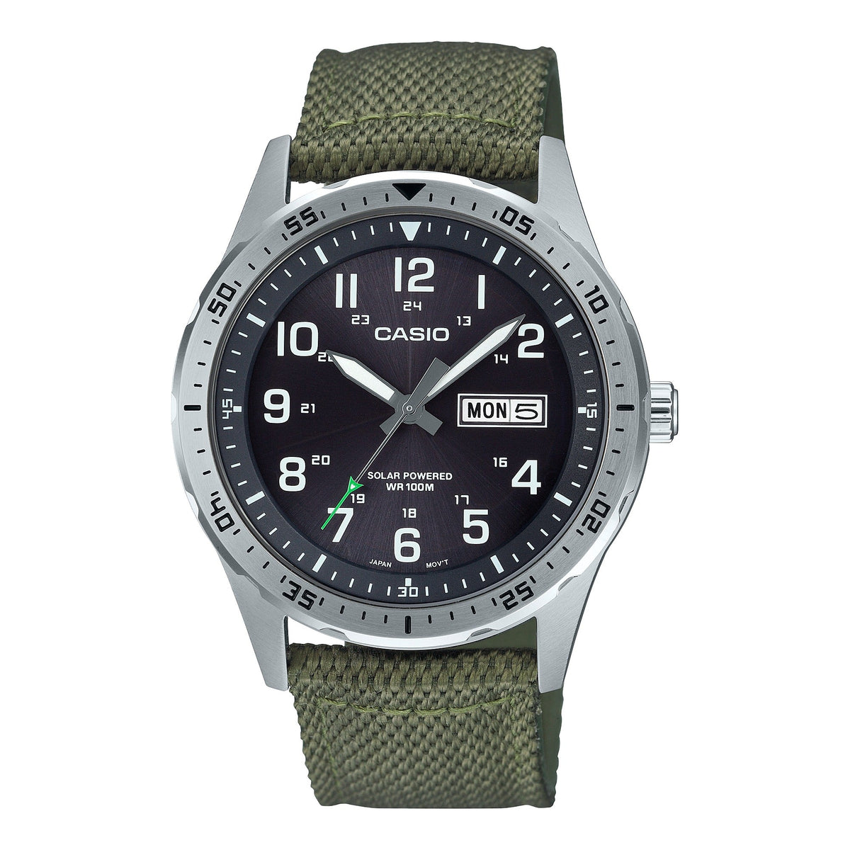 MTP-S120 Reloj Casio de hombre pulsera de tela 49 mm