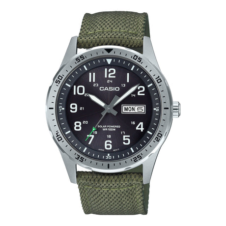 MTP-S120 Reloj Casio de hombre pulsera de tela 49 mm