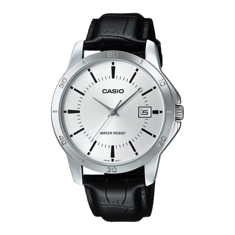 MTP-V004 Reloj Casio para Hombre Pulsera de Cuero Análogo