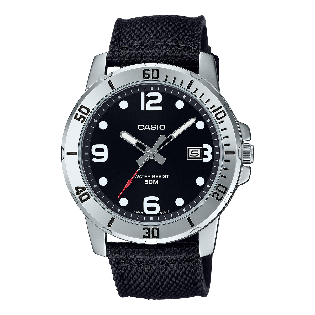 MTP-VD01C Reloj Casio de hombre correa de tela