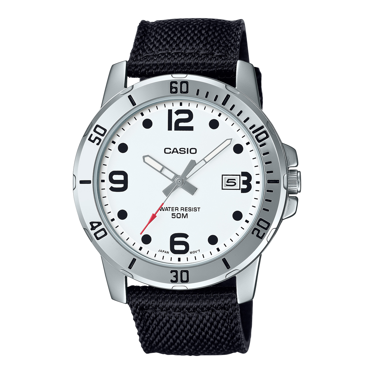 MTP-VD01C Reloj Casio de hombre correa de tela