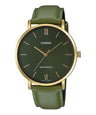 MTP-VT01 Reloj Casio para Caballero Pulsera de Cuero Análogo