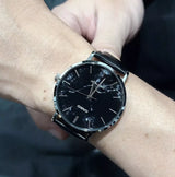 MTP-VT01 Reloj Casio para Caballero Pulsera de Cuero Análogo