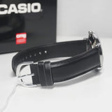 MTP-VT01 Reloj Casio para Caballero Pulsera de Cuero Análogo