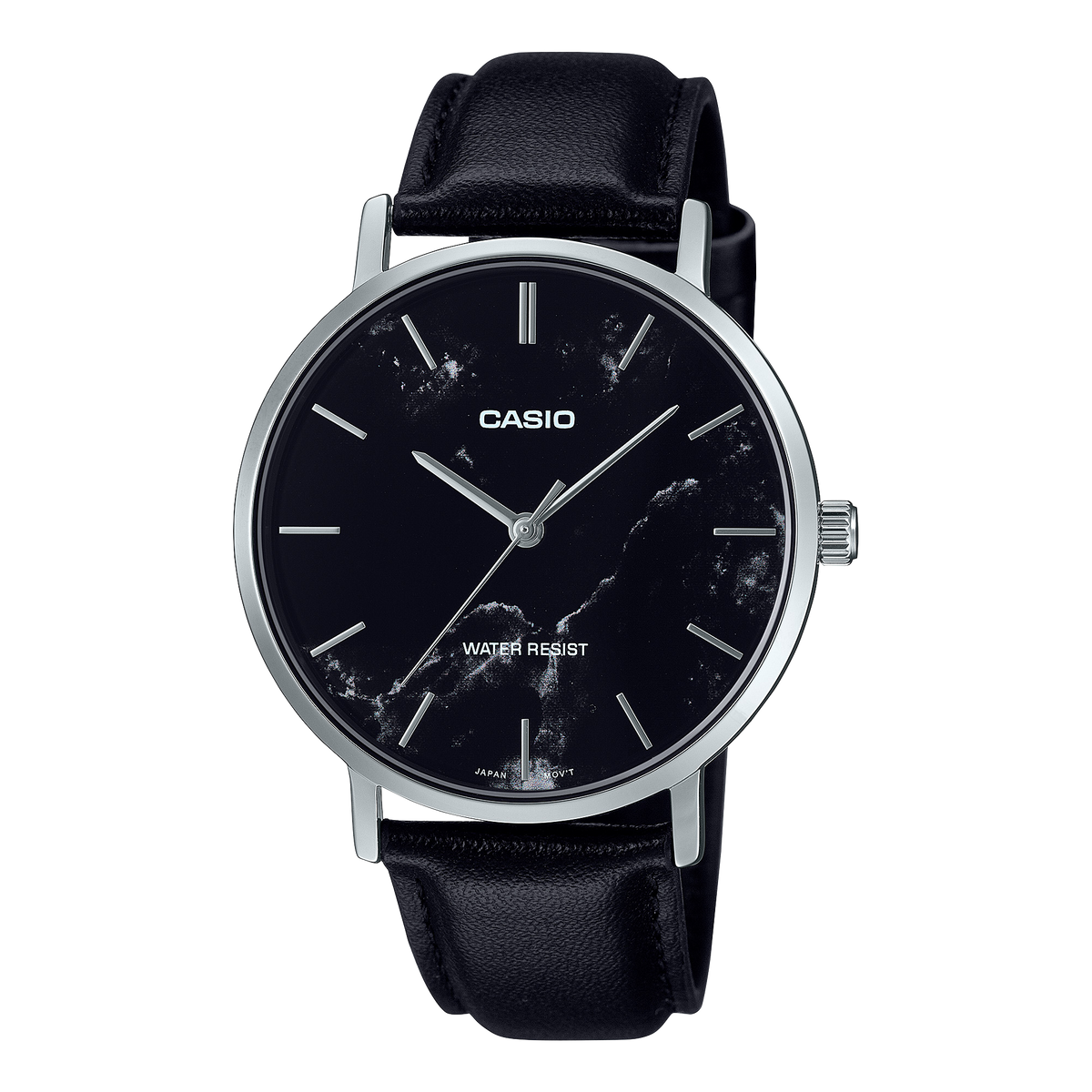MTP-VT01 Reloj Casio para Caballero Pulsera de Cuero Análogo