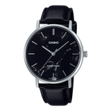 MTP-VT01 Reloj Casio para Caballero Pulsera de Cuero Análogo