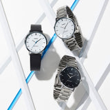 MTP-VT04L Reloj Casio para dama pulsera de cuero