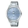 MTS-115D Reloj Casio de hombre correa de metal con cristal de zafiro