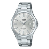 MTS-115D Reloj Casio de hombre correa de metal con cristal de zafiro