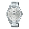 MTS-115D Reloj Casio de hombre correa de metal con cristal de zafiro