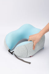 KLW-05 Almohadas de viaje para aviones, almohada de soporte para cuello y cabeza en forma de U