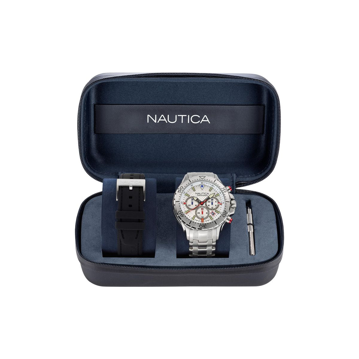 NAPNSF205 Reloj Nautica NST de hombre pulsera de metal