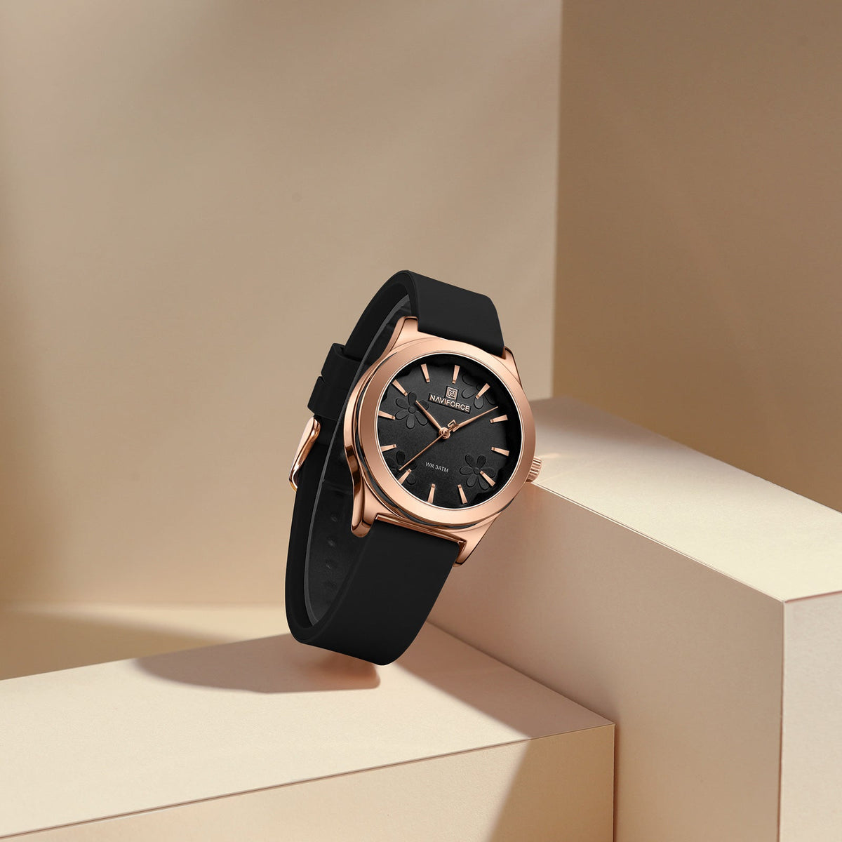 NF5051 Reloj Naviforce para dama pulsera de cuero
