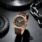 NF8055 Reloj Naviforce para caballero pulsera de cuero