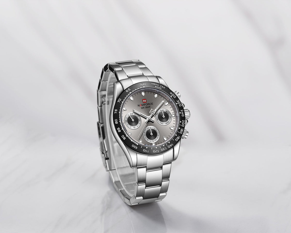 NF9193 Reloj Naviforce para Hombre Análogo Pulsera de Metal